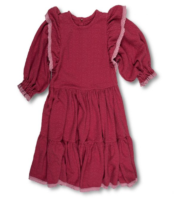 Odfotený produkt - Mušelínové šaty s jemnou čipkou Love Colors