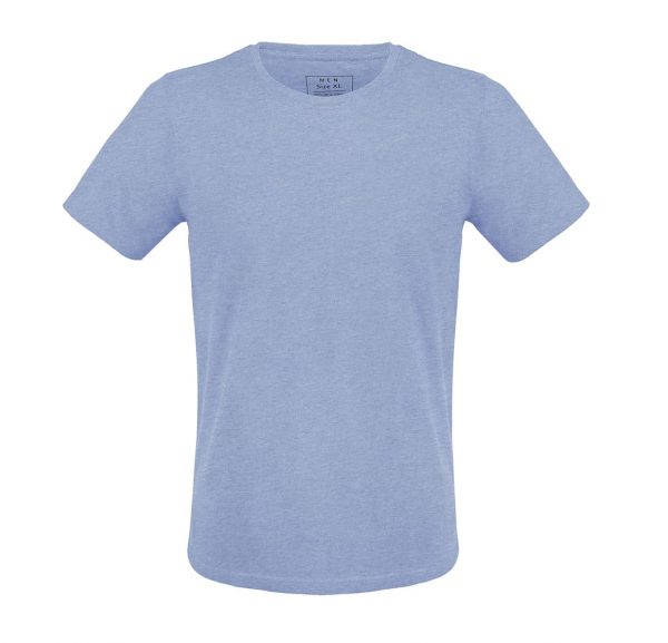 Modré basic tričko pre mužov