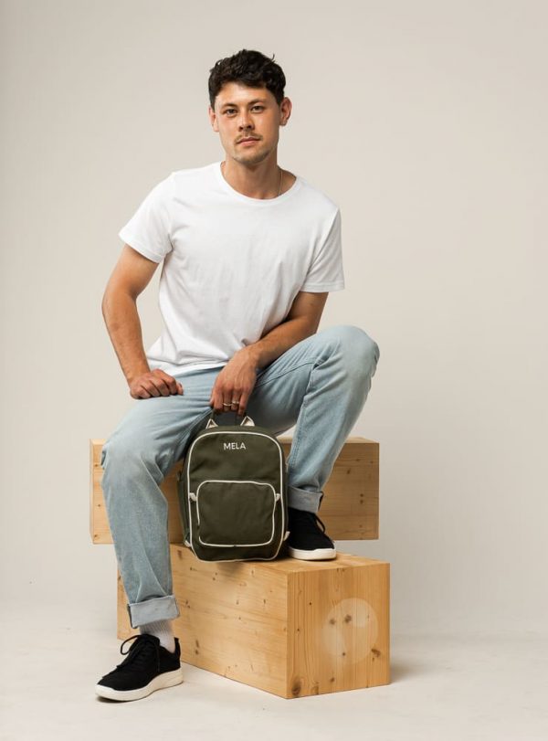 Malý zelený ruksak pre mužov objednáte online na SLOVFOW