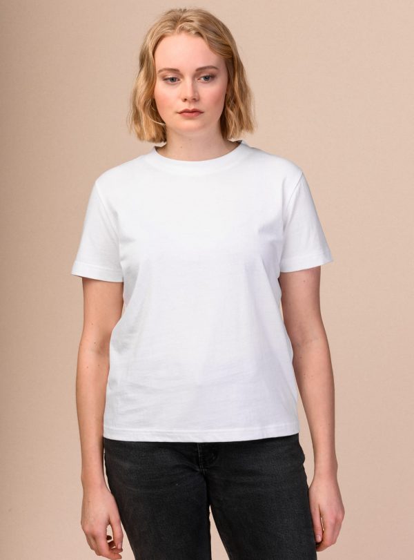 Biele tričko z faitrade bavlny si objednáte na SLOVFLOW