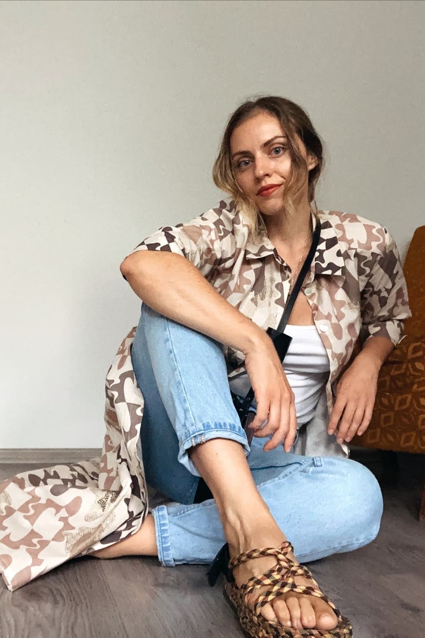 Slow outfit podľa influencerky Ivet Kopernickej