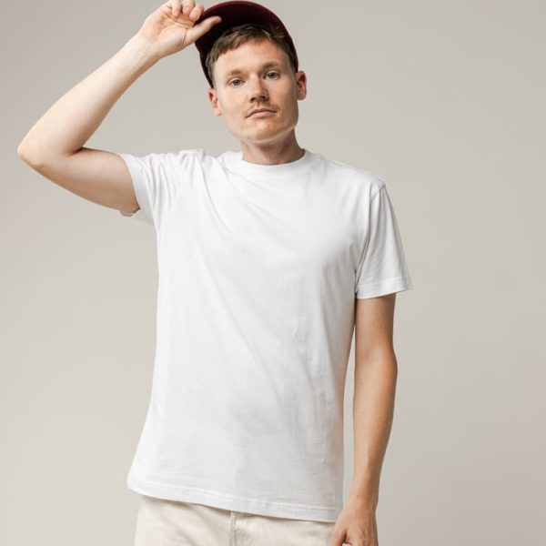 Biele bavlnené tričko z faitrade bavlny od udržateľnej značky Melawear objednáš na SLOVFLOW